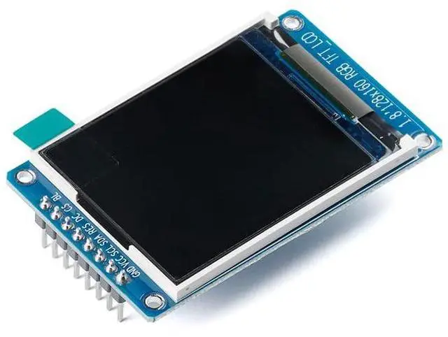 Main image of 1.8 Inch TFT LCD Screen Display Module for Arduino, 128x160 ST7735 3.3V SPI Interface 8Pin RGB Color Panel LCD Display