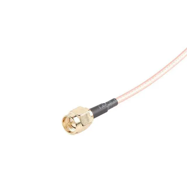 Alt view image 5 of 5 - SMA Male to Double Alligator Clips Tester Cable-RG316 50cm RF Alligator Clips Electrical with Wires Crocodile Clip Thread 2PCS