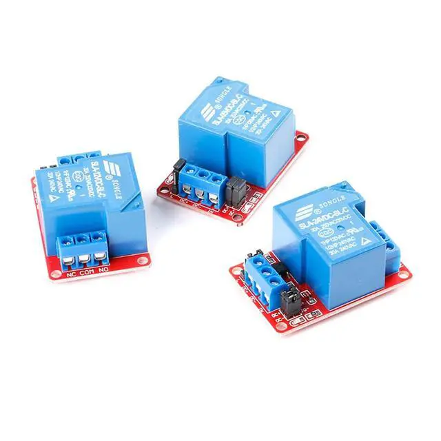 Alt view image 3 of 6 - 5V 30A Relay Module, 1 Channel, Optocoupler Isolation, High/Low Trigger for Automation Control