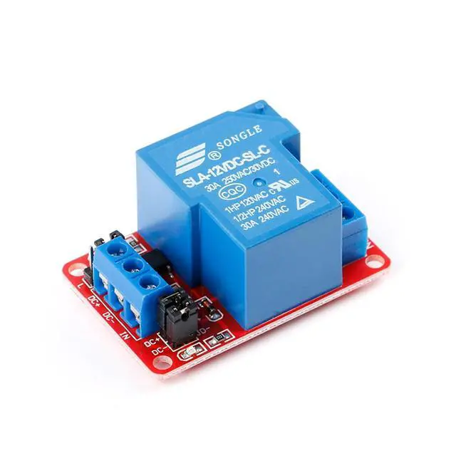 Alt view image 2 of 6 - 12V 30A Relay Module, 1 Channel, Optocoupler Isolation, High/Low Trigger for Automation Control