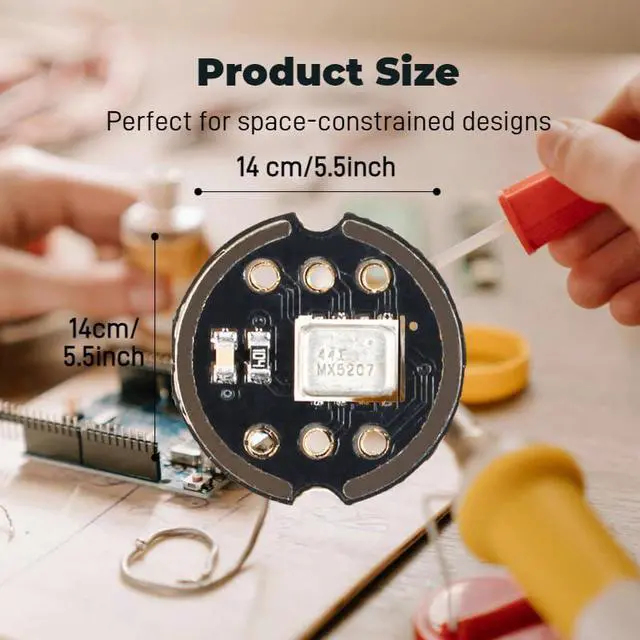 Alt view image 3 of 6 - INMP441 MEMS Omnidirectional Microphone Module - I2S Digital Interface, 24-Bit High Precision, Low Power Consumption, Compatible with ESP32 (3 PCS)
