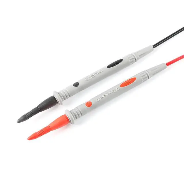 Alt view image 3 of 5 - 3 Pack Multimeter Test Leads Banana Plug,1000V 20A Digital Multi Meter Clamp Tester Probe Test Probes Leads for Multimeter Electronic Test Leads
