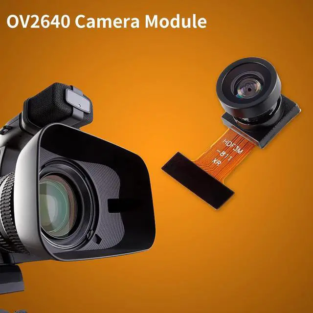 Alt view image 2 of 6 - OV2640 Camera Module 200W Pixel Large Wide Angle 140 Degree Monitoring Identification Cam Module 2MP CMOS Mini Camera 24P Connector Support JPEG Output