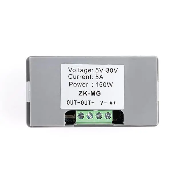 Alt view image 7 of 7 - ZK-MG PWM Motor Speed Controller LED Digital Display Adjustable Signal Generator Driver Module 5V 12V 24V DC Motor Governor High Precision Speed Regulator with Shell