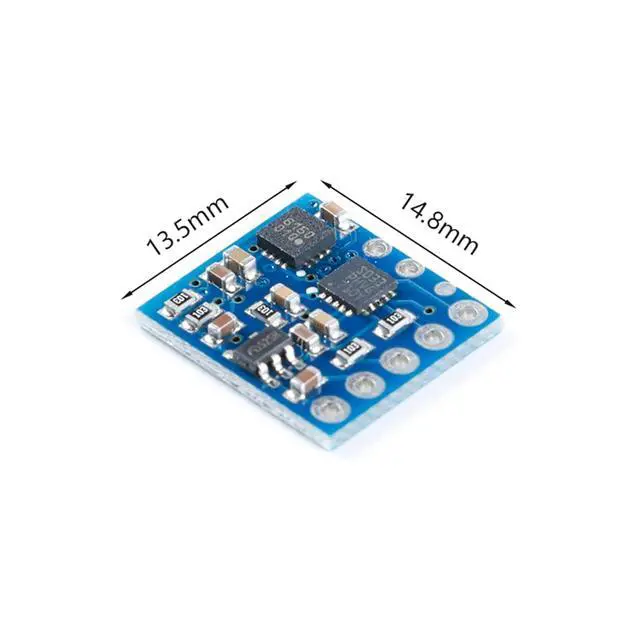 Alt view image 5 of 5 - GY-271 GY-271M Electronic DC3-5V IIC Three axis Magnetic Sensor Module Field Compass Magnetometer Compatible HMC5883L Module for Arduino