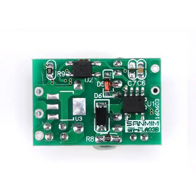 Alt view image 5 of 6 - 5PCS AC DC Converter Module AC 220V to 12V 400mA 4.5W Buck Converter Step Down Power Supply Module Isolated Switching Converter