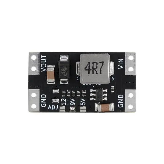 Alt view image 4 of 5 - 5pcs XL3608 9V 2A DC-DC Boost Module Compact Power Supply with 2.5V-11.5V Input