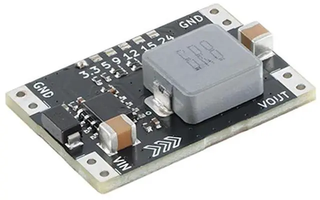 Alt view image 4 of 6 - 5 Pack DC-DC Buck Step Down Converter Board Power Module 5A DC 5-30V to Output DC 3.3V Synchronous