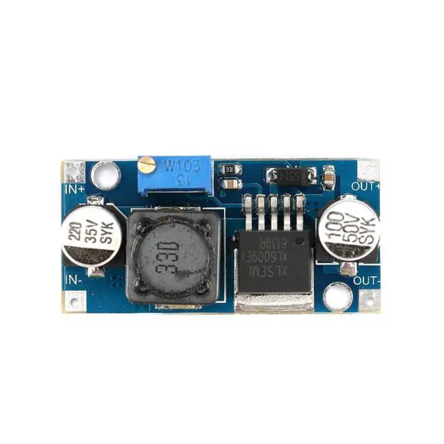 Alt view image 3 of 7 - 6 Pack DC-DC Adjustable Boost Module XL6009 Power Supply, 4A Current, 3.5V-32V Input, 6V-35V Output