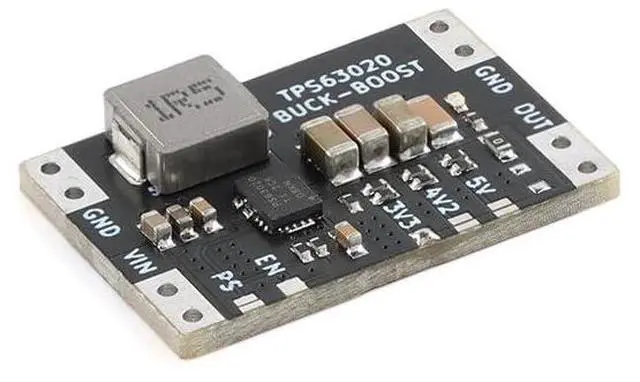 Alt view image 2 of 6 - 3pcs XL63020-3.3V Li Battery/USB Auto Boost Power Module Microcontroller Power Supply Low Ripple TPS63020 Solution