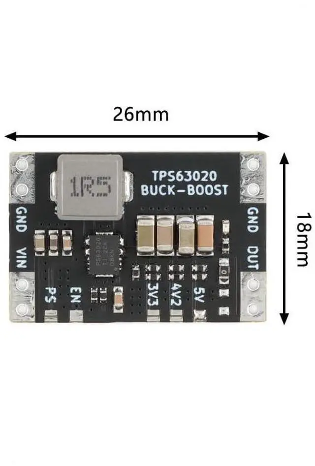 Alt view image 6 of 6 - 3pcs XL63020-4.2V Li Battery/USB Auto Boost Power Module Microcontroller Power Supply Low Ripple TPS63020 Solution