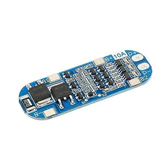 Alt view image 3 of 5 - 6Pcs 3S 10A Lithium Battery Protection Board 3S 11.1V 12V 12.6V 10A BMS Protection PCB Board for Li-ion Lithium Battery Cell