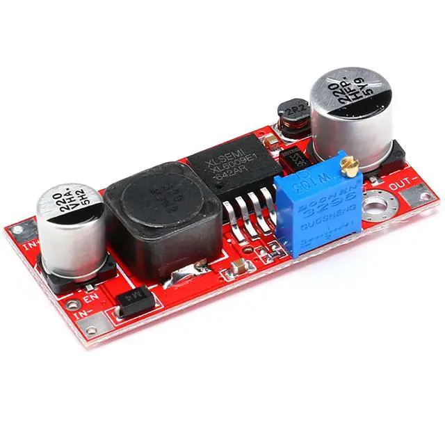Alt view image 2 of 5 - 5PCS XL6009 Boost Buck DC-DC 15W Booster Modules Adjustable Step Up Down Converter Module Solar Voltage