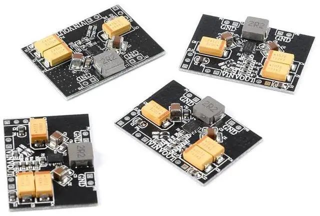 Alt view image 2 of 5 - TPS63020 Power Supply Module Automatic Buck-Boost Step Up Down 3.3V Lithium Battery Low Ripple