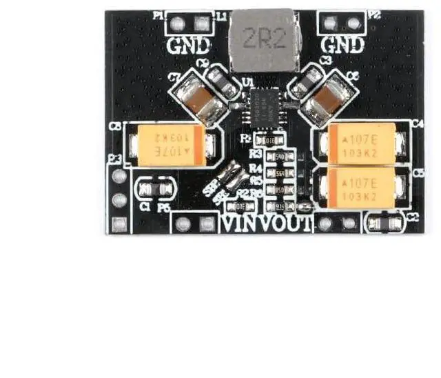 Alt view image 3 of 5 - TPS63020 Power Supply Module Automatic Buck-Boost Step Up Down 3.3V Lithium Battery Low Ripple