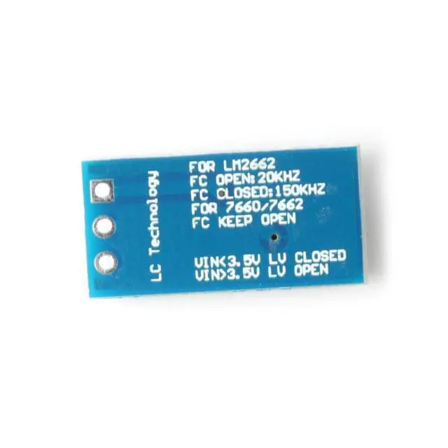 Alt view image 5 of 6 - 5Pcs LM2662 Switching Voltage Converter 1.5V~5.5V Switch Regulator Positive Pressure to Negative Pressure Voltage Reversal Module Power Converter Module Board