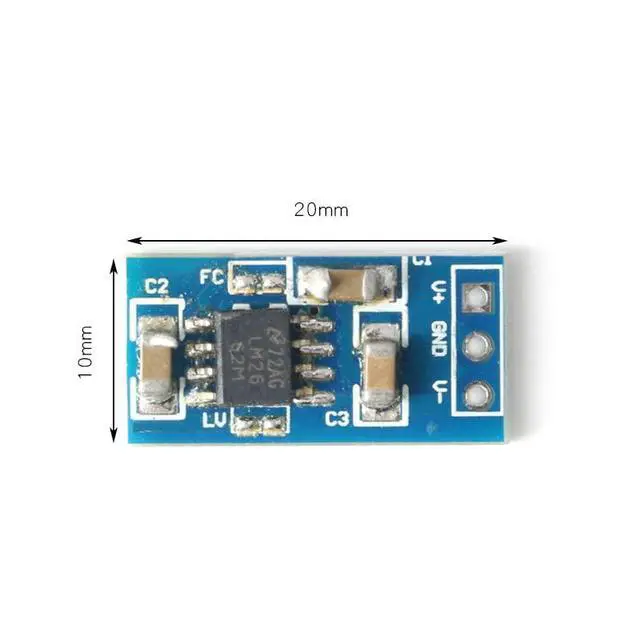 Alt view image 6 of 6 - 5Pcs LM2662 Switching Voltage Converter 1.5V~5.5V Switch Regulator Positive Pressure to Negative Pressure Voltage Reversal Module Power Converter Module Board