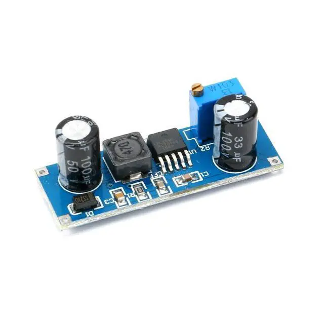 Alt view image 2 of 5 - 5Pcs XL7015 DC-DC Power Converter Module 1.25-20V Adjustable Step Down Power Module 5-80V Wide Voltage Input Power Voltage Converter Module