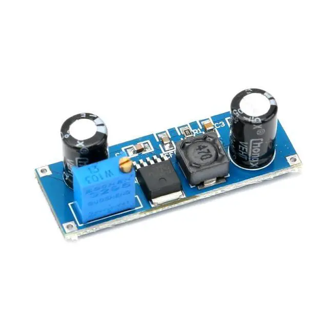 Alt view image 3 of 5 - 5Pcs XL7015 DC-DC Power Converter Module 1.25-20V Adjustable Step Down Power Module 5-80V Wide Voltage Input Power Voltage Converter Module