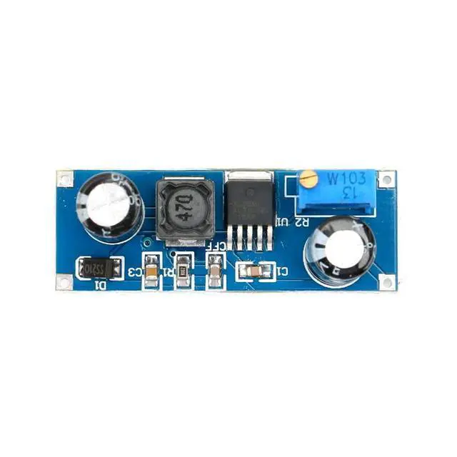 Alt view image 4 of 5 - 5Pcs XL7015 DC-DC Power Converter Module 1.25-20V Adjustable Step Down Power Module 5-80V Wide Voltage Input Power Voltage Converter Module