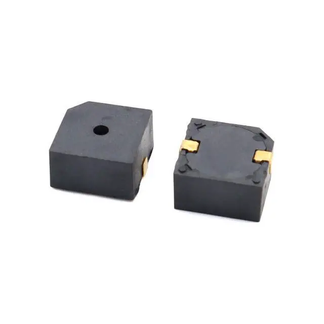 Alt view image 3 of 5 - 10pcs 9650 5V Surface Mount Electromagnetic Buzzer 9.6x9.6x5mm High Temp Resistant