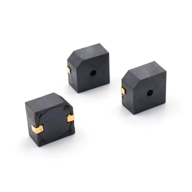 Alt view image 5 of 5 - 10pcs 9650 5V Surface Mount Electromagnetic Buzzer 9.6x9.6x5mm High Temp Resistant