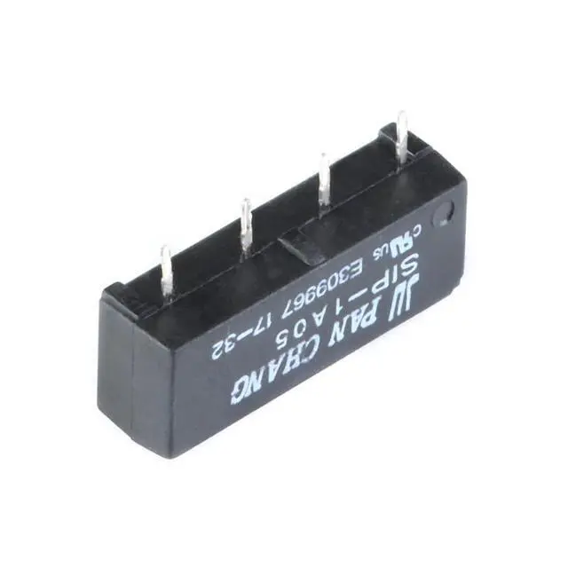 Alt view image 5 of 5 - 5PCS SIP-1A05 Reed Switch Relay 5V SIP-1A05 Reed Relay Switch 4 Pins DC Resistance 450~550ohm Normally Open 1A Relay Module