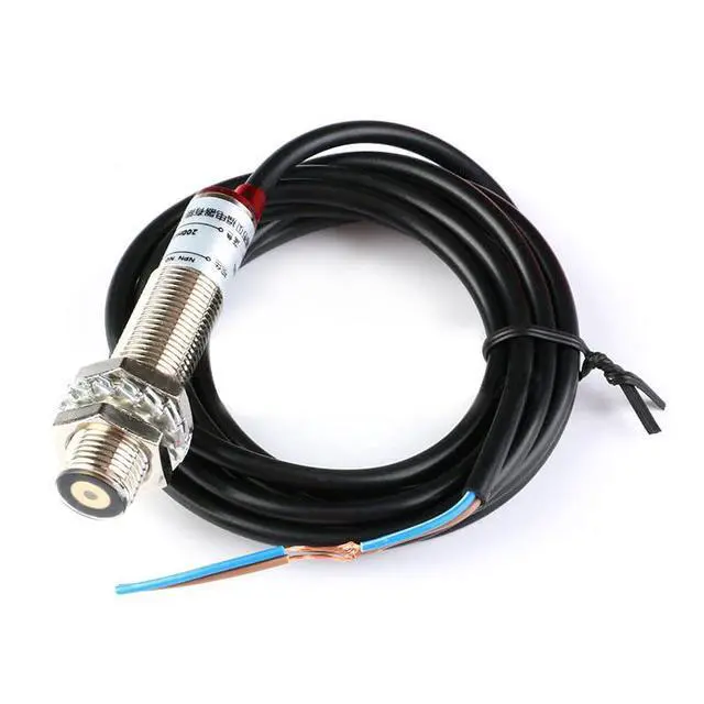 Alt view image 3 of 5 - M12 Laser Collimator Photoelectric Switch M12JG-30N1 Laser Sensor Switch Semi Waterproof DC 20 Meters Distance Normally Open B-NPN-O Red Light