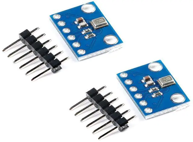 Main image of 2Pcs SPH0645 Digital Microphone Sensor Module SPH0645LM4H Low Power Sound Microphone 1.6-3.6V Sound Detector Module Board 24 bits I2S Interface MEMS with Cable for Arduino Raspberry Pi