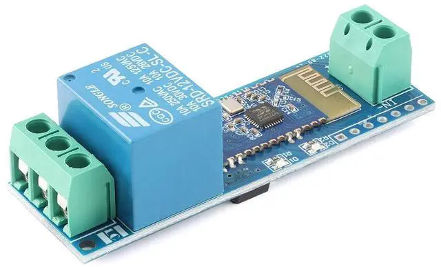 Main image of 12V Bluetooth Relay Module - Mobile Phone Wireless Remote Control Switch - IoT