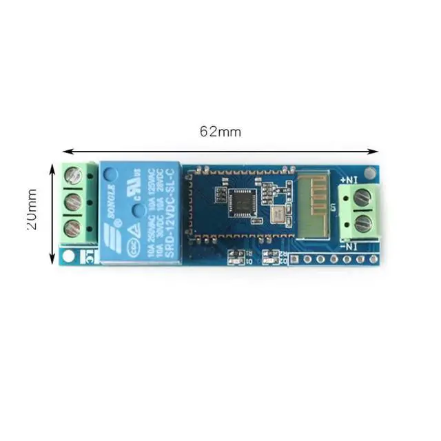 Alt view image 5 of 5 - 12V Bluetooth Relay Module - Mobile Phone Wireless Remote Control Switch - IoT