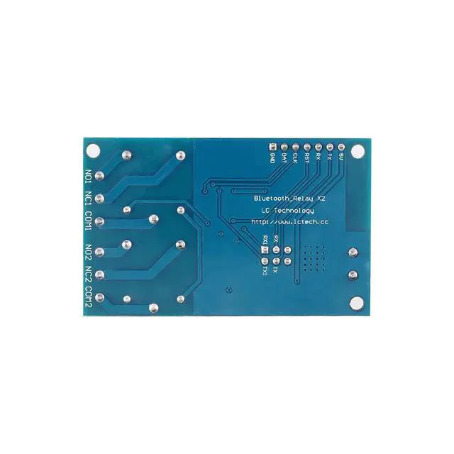 Alt view image 4 of 5 - 12V Dual Way Bluetooth Relay Module 12V 10A Wireless Smart Relay Module IoT Smart Home Phone APP Remote Control Switch