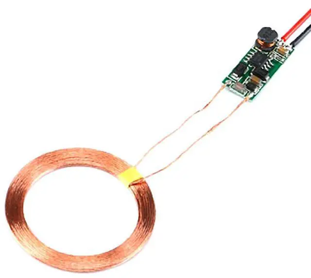Main image of 5V1A Wireless Power Transfer Module Wireless Charging Transmitter Receiver Inductive Coil Circuit Board Module Fun DIY Kit