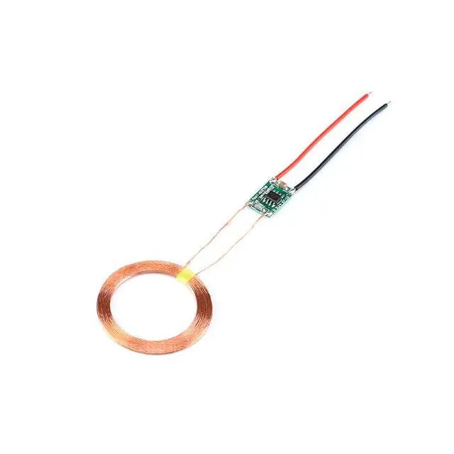 Alt view image 4 of 7 - 5V1A Wireless Power Transfer Module Wireless Charging Transmitter Receiver Inductive Coil Circuit Board Module Fun DIY Kit
