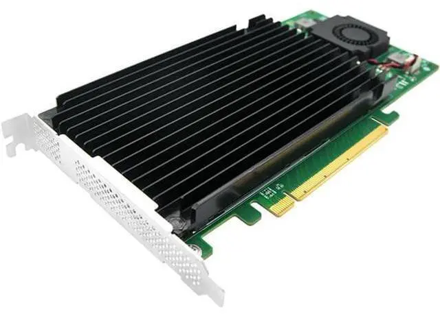 Alt view image 2 of 4 - Quad PCIe 3.0 x16 M.2 NVMe SSD Switch Controller Adapter with PLX 8747 PCI Express 3.0 x16 Switch to 4 Ports M.2 Adapter Card-LRNV9547-4I