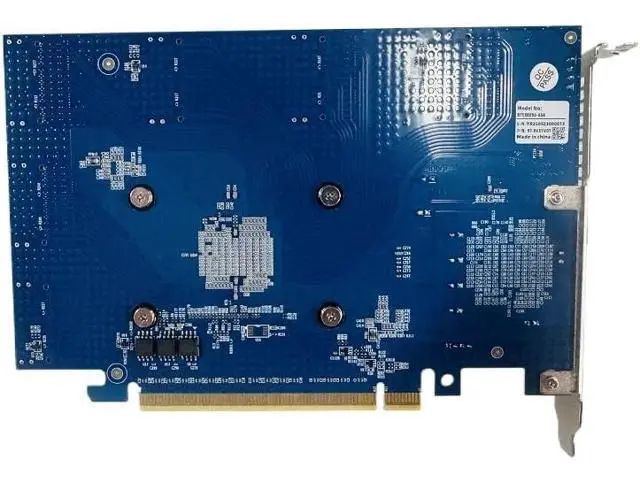 Alt view image 3 of 5 - PCIe 4.0 X16 to 6 Port SFF-8654 SlimSAS Adapter for GPU & NVMe SSD PEX88096 PLX88096 with Bifurcation Function, Applicable to Windows Server/Windows/linux/VMwareESX/ESXi/FreeBSD14/Ubuntu System