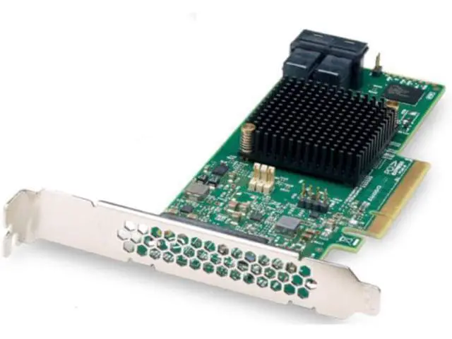 Alt view image 2 of 2 - Broadcom 9500-16i 12Gb/s Tri-Mode SAS/NVMe HBA, PCIe 4.0, Up to 1024 SAS/SATA or 32 NVMe Devices, Windows, macOS, Linux Compatible