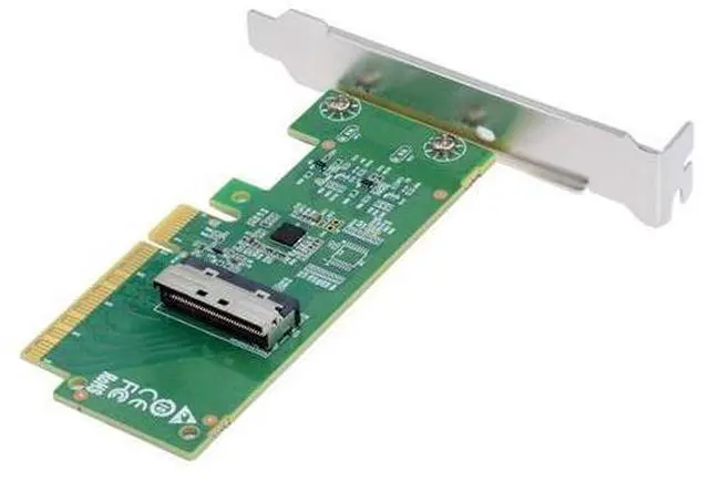 Main image of PCI-Express 8X PCIE5.0 to MCIO 8i Mini Cool Edge IO SFF-TA-1016 VROC Adapter for Mainboard SSD Graphics Card