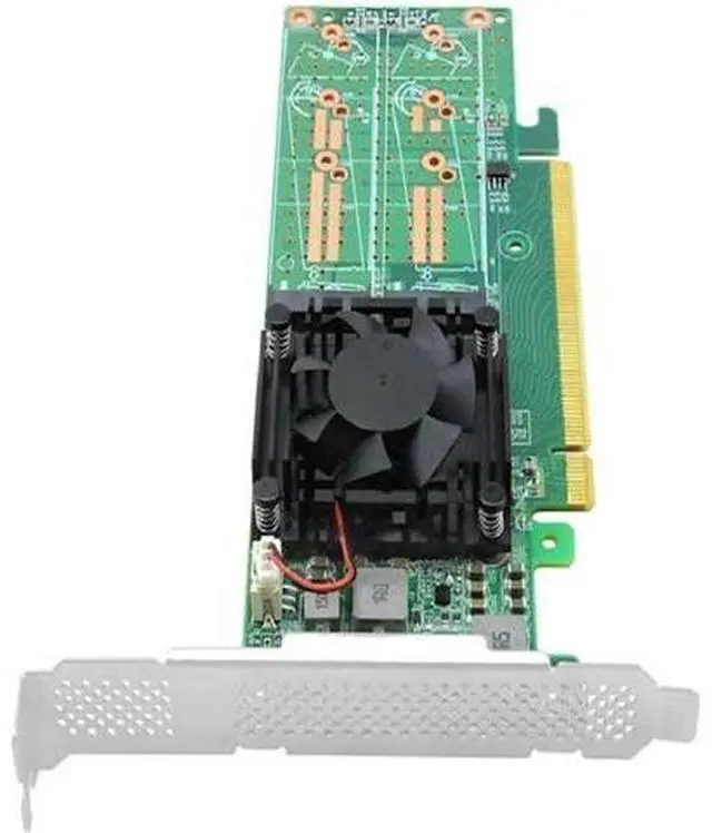 Main image of Generic PCI Express x16 to Quad M.2 NVMe SSD Switch Adapter 4*NVMe SSD for 2242,2260,2280mm, 8747-8I-M.2