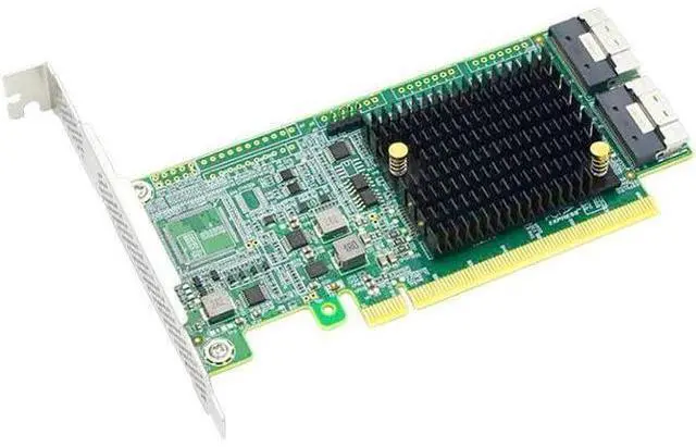 Main image of Generic PCIe 4.0 x16 to Two SlimSAS SFF-8654 8i Retimer Adapter - LRNV9F24