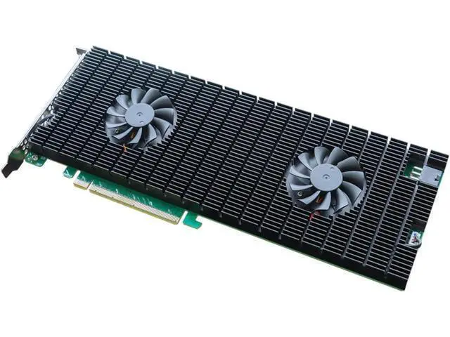 Alt view image 5 of 6 - HigH-Point 8-Port M.2 SSD7140A PCIe Gen3 NVMe RAID Controller for Windows, Mac & Linux Systems.