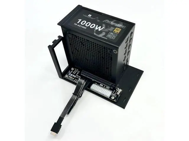 Alt view image 3 of 5 - ADT-Link PCIe 5.0/4.0 Oculink SFF-8611 to PCI Express x16 eGPU Adapter for GPD Win Max2 External Graphics Card (K993G-BK7-50cm)