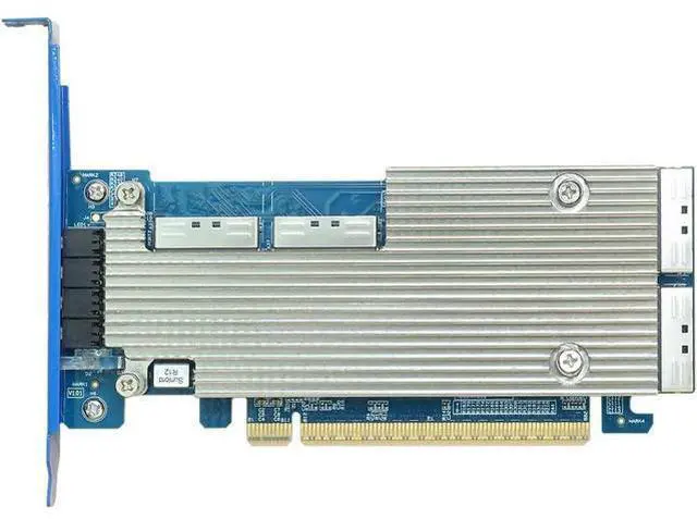 Main image of HigH-Point Technologies, Inc. Rocket 1628A PCIe Gen5 x16 to 4-MCIOx8 NVMe Switch Adapter