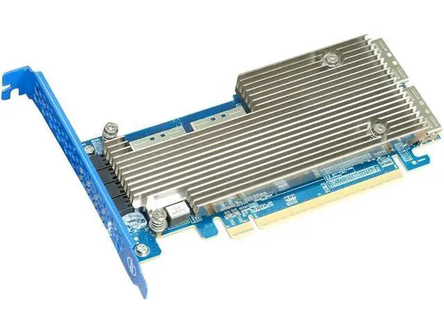 Alt view image 3 of 4 - HigH-Point Technologies, Inc. Rocket 1628A PCIe Gen5 x16 to 4-MCIOx8 NVMe Switch Adapter