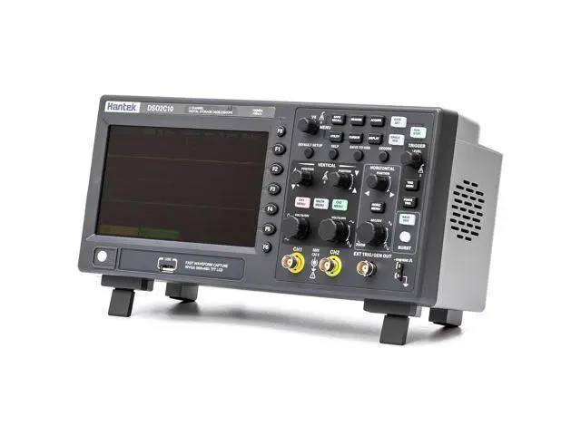Alt view image 3 of 6 - Hantek DSO2C10 Digital Storage Oscilloscope 100MHz Bandwidth 2CH Dual Channel 1GSa/s 8M Memory Depth with High Voltage Probre