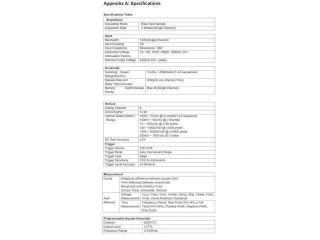 Alt view image 4 of 6 - Hantek 1008B 8 Channels Automotive Diagnostic Oscilloscope/DAQ Card/ 8 Channels Programmable Generator