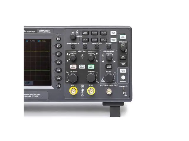 Alt view image 3 of 7 - Hantek DSO2D15 Digital Storage Lab Oscilloscopes150MHz Bandwidth 2CH Dual Channel 1GSa/s 8M Memory Depth with 1CH Waveform Generator with High Voltage Probe