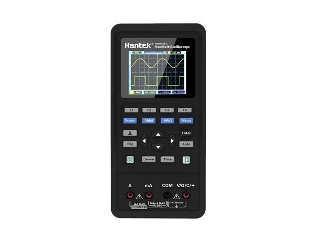 Alt view image 6 of 6 - Hantek 2D72 Oscilloscope, 2+1 CH 70MHz with Waveform Generator and Multimeter 3 in 1 Multifunction Tester 2CH+AFG+DMM Scope