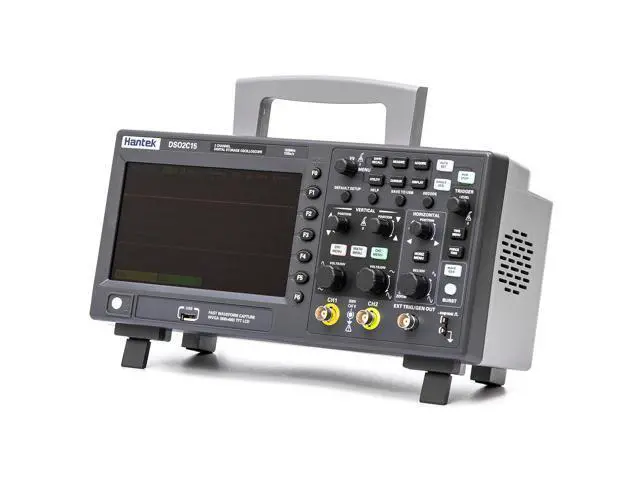 Alt view image 4 of 7 - Hantek DSO2C15 Digital Storage Oscilloscope 150MHz Bandwidth 2CH Dual Channel 1GSa/s 8M Memory Depth with High Voltage Probe