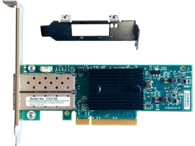 Main image of MCX312B-XCCT ConnectX-3 PRO Network Interface Controller 10GbE Dual Port SFP+ PCIe Ethernet Mellanox Adapter Card